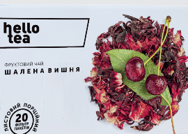 Чай листовий Шалена вишня 350мл