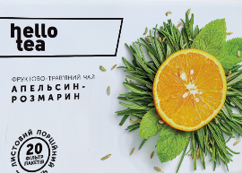 Чай листовий Апельсин Розмарин 350мл