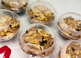 Десерт "Снікерс"