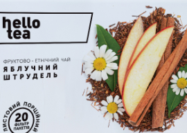 Чай листовий Яблучний Штрудель 350мл