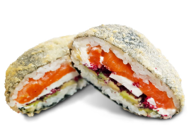 Суші бургер Краб-Лосось