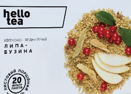 Чай листовий Липа Бузина 350мл