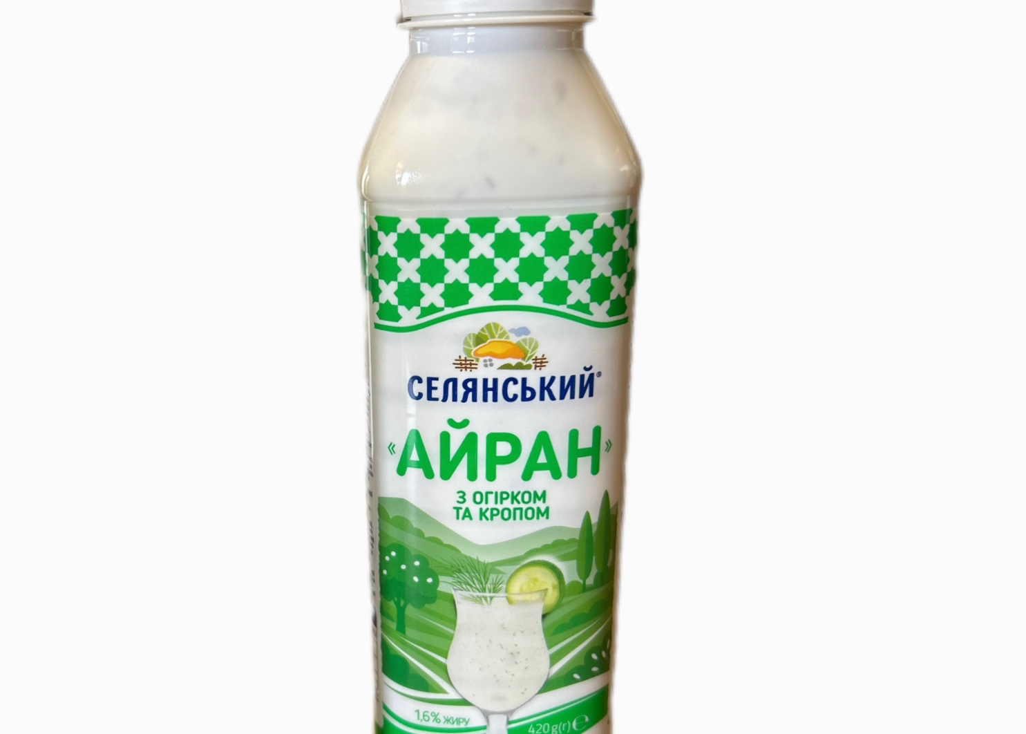 Айран «Огірок та кріп»