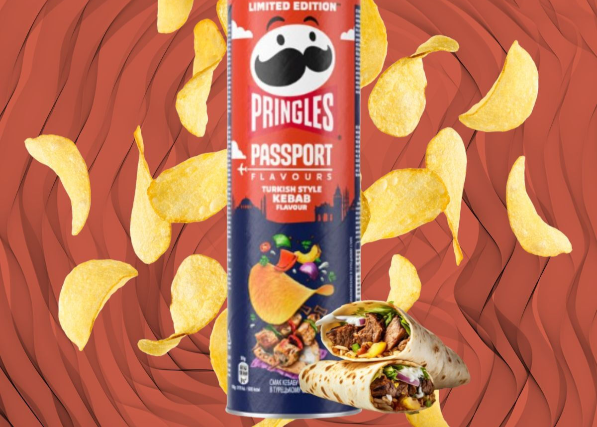 Чипси Pringles Passport Thai "Turkish Style Kebab" Limited 165гр. ТМ Pringles+