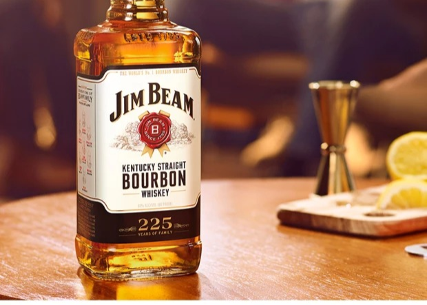 Bourbon Jim Beam "Kentucky Straight" 0.700л. Алк.40% ТМ Jim Beam+