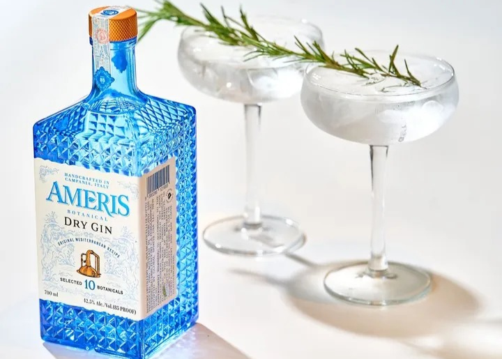 Джин Ameris Dry "Blue" 0,7л. Алк.40% ТМ Ameris+