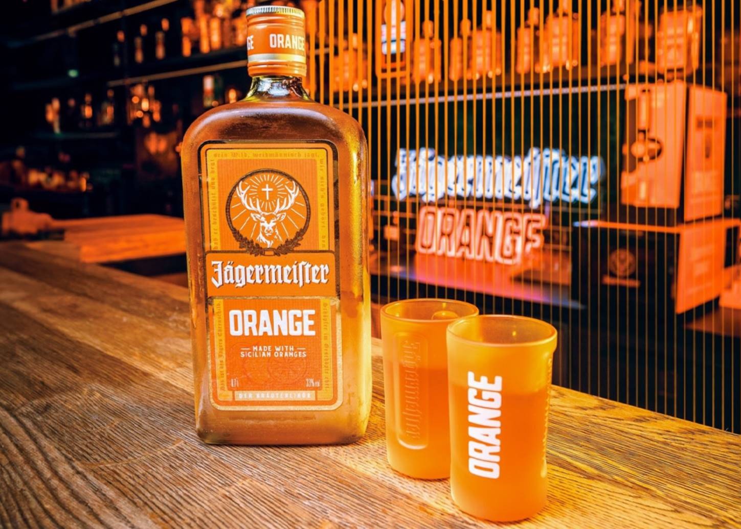Лікер Jägermeister "Orange" 0.700л, Алк,33% ТМ Jägermeister+