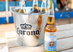 Пиво Б\А світле Corona "Cero" 0.33л. Алк. 0,0% скло ТМ Corona+