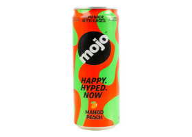 Напій безалкогольний MOJO "Mango-Peach" 0.33л. з/б ТМ New Product+