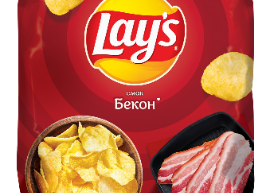 Чіпси Lay's "Бекон" 60гр TM Lay's+