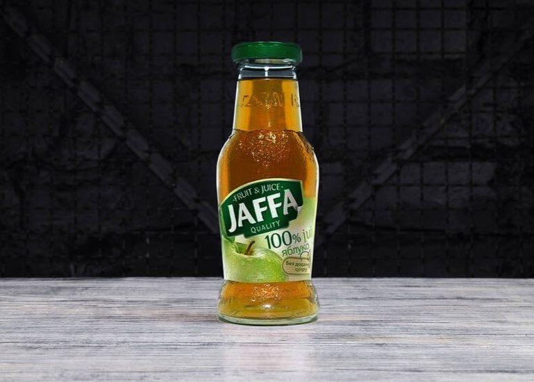 Сік Jaffa "Яблуко" 250мл скло TM Jaffa+