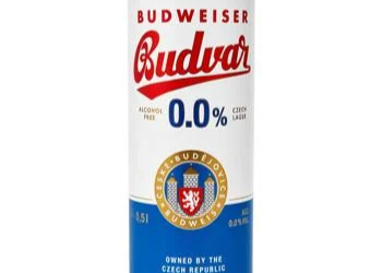 Пиво Budweiser "Alcohol Free" Алк.0.0% 0,5л з.б ТМ Budwar+