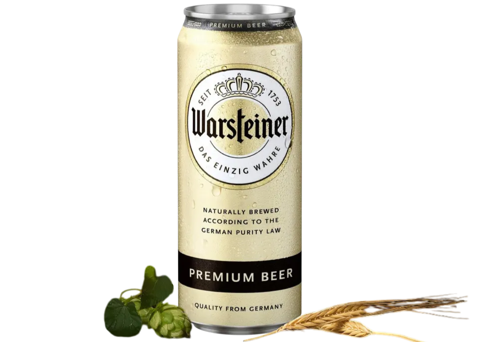 Пиво Warsteiner "Premium Werum" (світле) 0,500л. Алк.4,8% з\б ТМ Warsteiner+