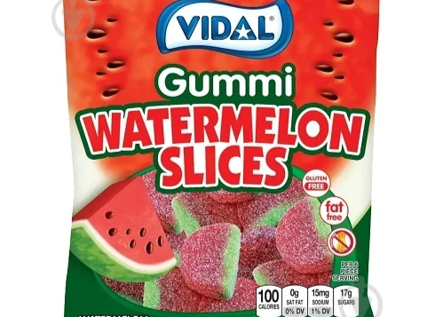 Желейна цукерки Waterlemon Slices 90гр. ТМ Vidal+