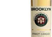 Вино Brooklyn Veneto "Pinot Grigio" біле сухе 0,750л. Алк12% Italy ТМ Brooklyn+