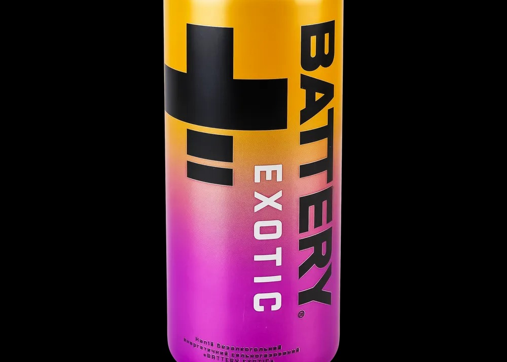 Енергетик БА Battery "Exotic" 0,500л. зб ТМ Carlsberg Ukraine+