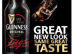 Пиво Guinnes "Original" (темне) 0,330л. Алк.5.0% скло ТМ Guinnes+