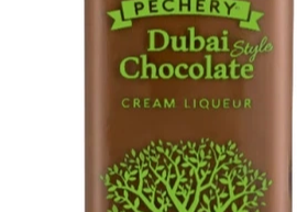 Лікер Вершковий Pechery "Dubai Chocolate with Pistachios" 0.700л Алк.17% ТМ Destilerias Company+