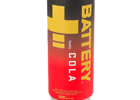 Енергетик БА Battery "Taste Cola" 0,500л. зб ТМ Carlsberg Ukraine+