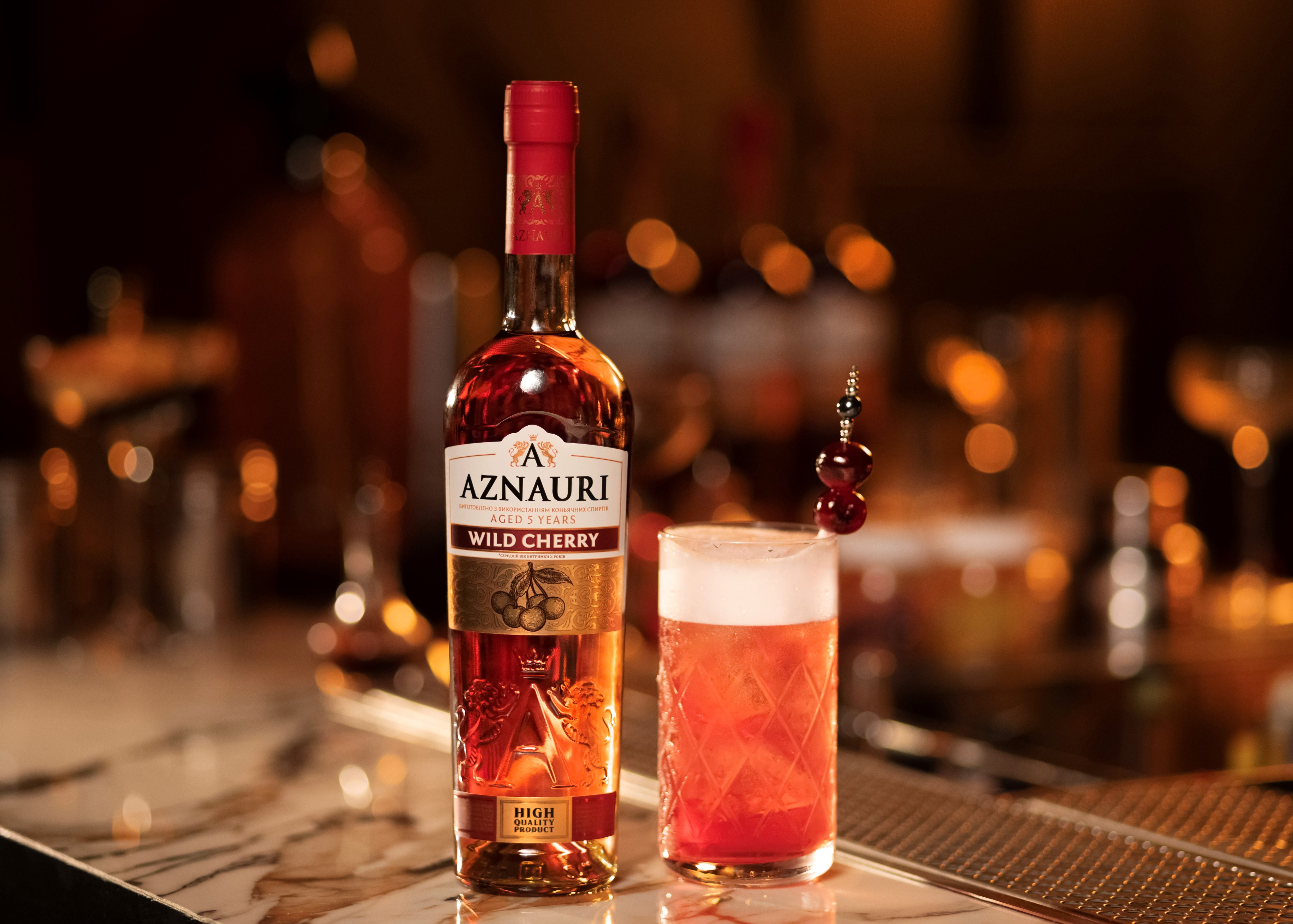 Бренді Aznauri "Wild Cherry 5*" 0.5л. Алк.30% ТМ Aznauri+