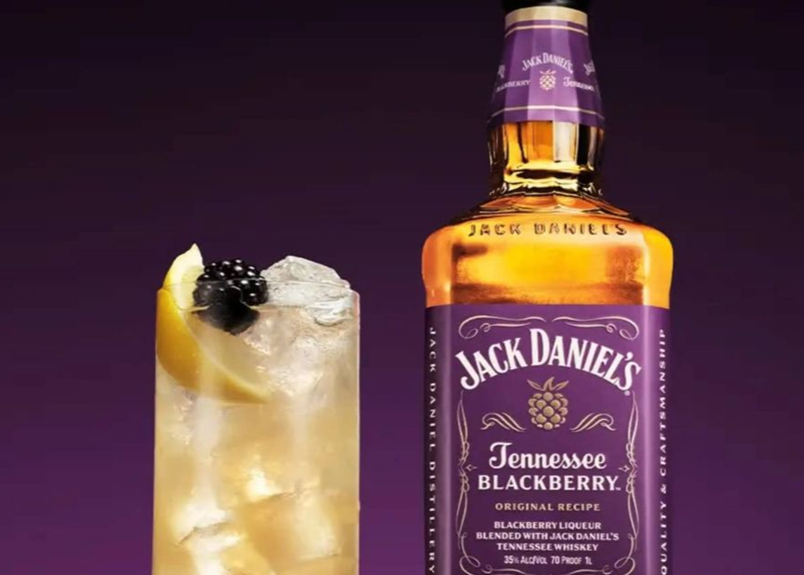 Лікер Jack Daniel's "Tennessee Blackberry" 1л. Алк.35% ТМ Jack Daniel's+
