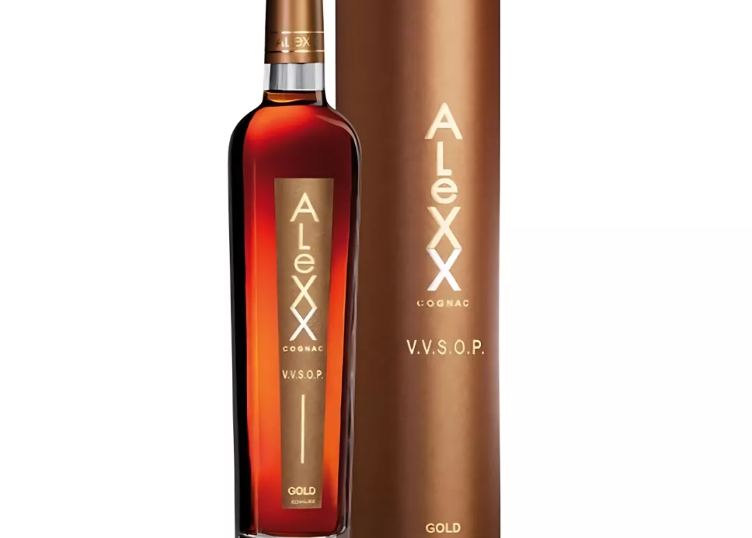 Бренді Alex 5* V.V.S.O.P. "Gold" 0.500л. Алк.40% Limited Edition 2026 ТМ Шато Олімпія+