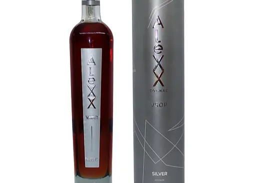 Бренді Alex 4* V.S.O.P. "Silver" 0.500л. Алк.40% Limited Edition 2026 ТМ Шато Олімпія+