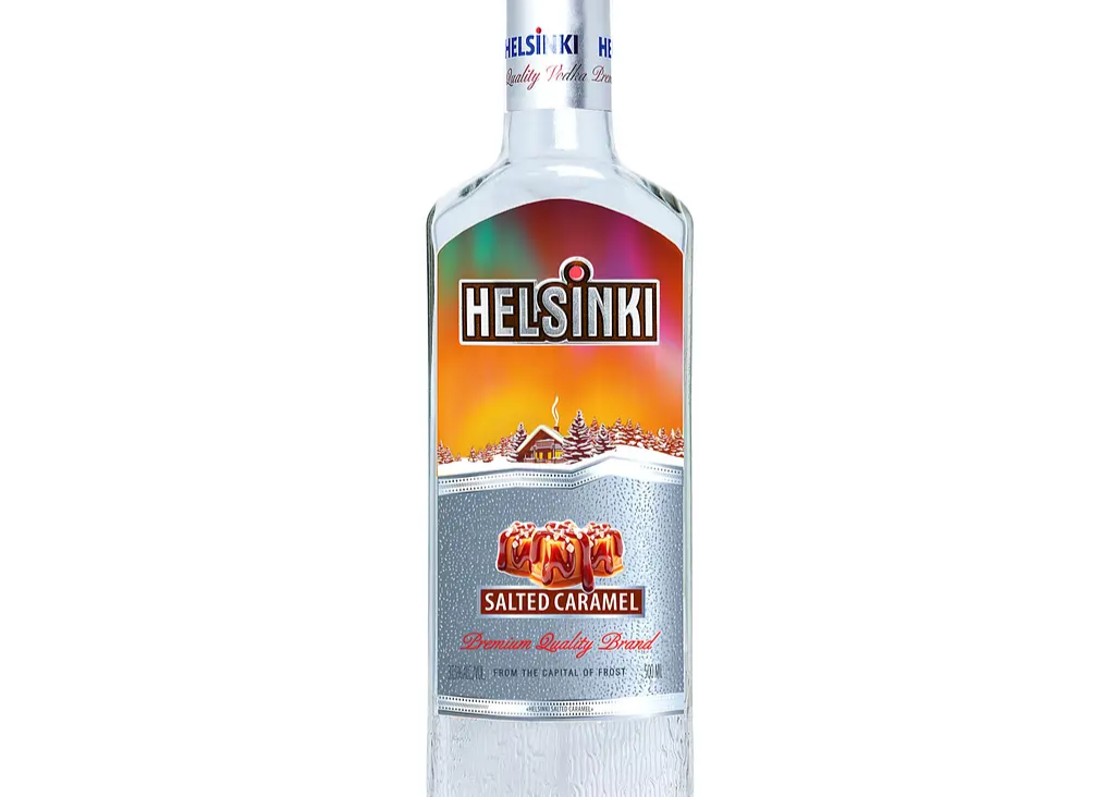 Горілка Helsinki "Salted Caramel" 0.5л. Алк.37.5% ТМ Helsinki+