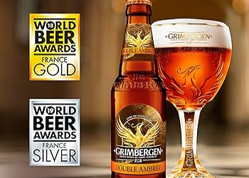 Пиво Grimbergen "Double Ambree"(янтарне) 0.330л. Алк.6.5% скло ТМ Bosman Brewery+