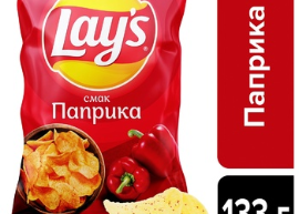 Чіпси Lay's "Паприка" 120 гр. TM Lay's+