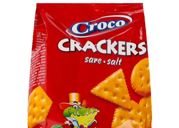 Крекер Печиво солоне "Сіль" 100гр. ТМ Croco+
