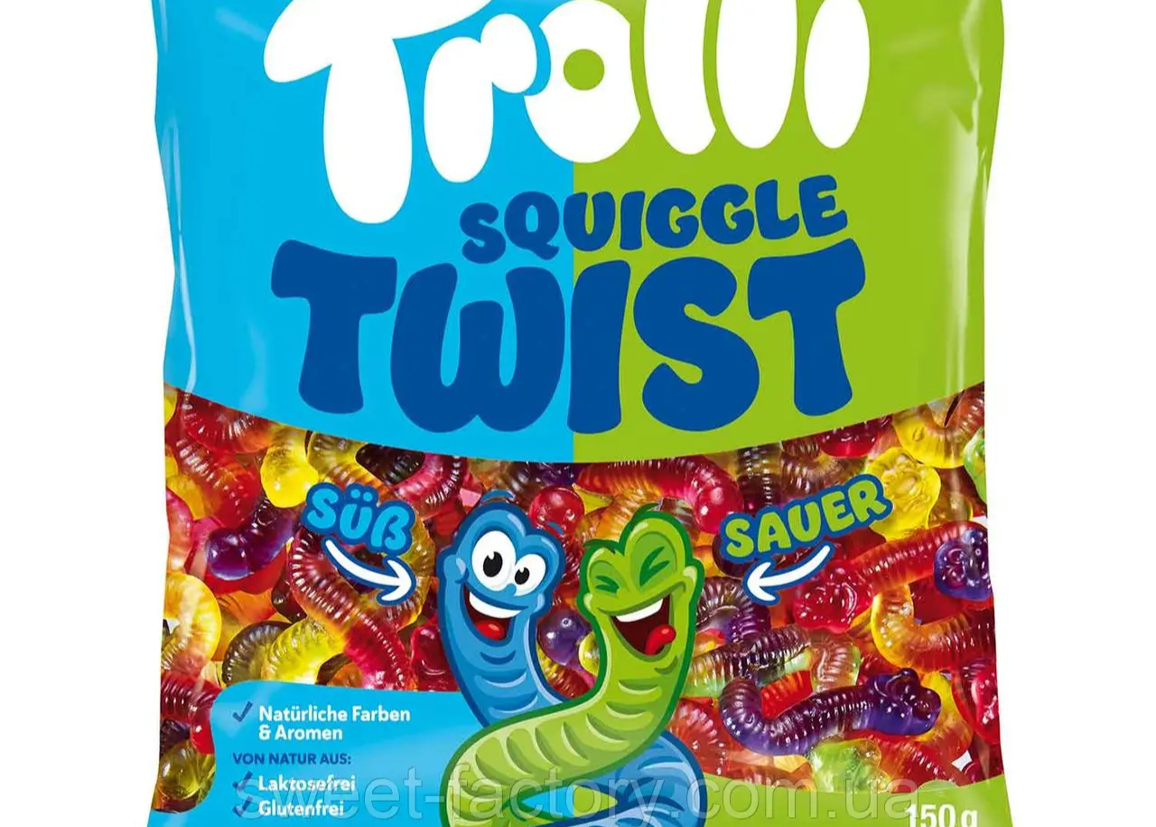Мармелад "Squiggle Twist" 100 гр. ТМ Trolli+