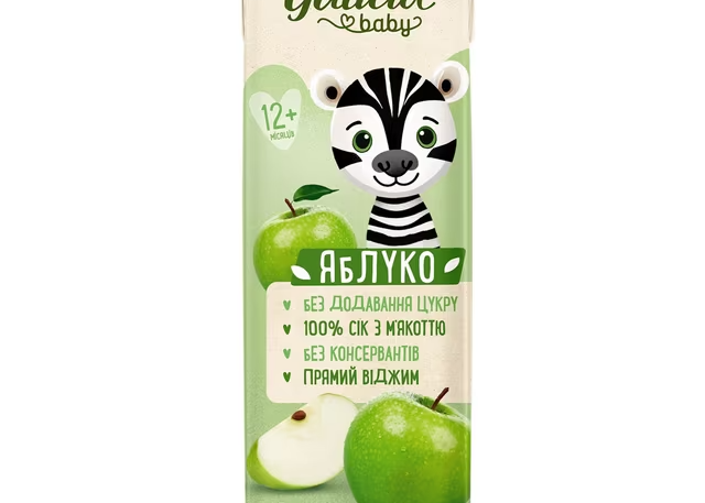 Сік Galicia "Яблуко" 0,200л ТМ Galicia+