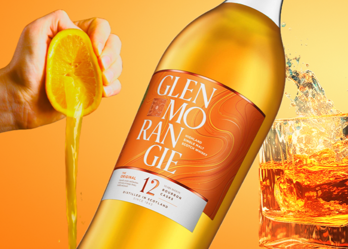 Бурбон Glenmorangie "Original 12 Years" 0.050л. Алк.40% ТМ Glenmorangie+