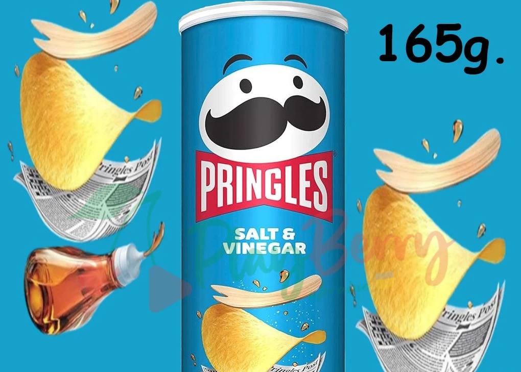 Чіпси Pringles "Salt & Vinegar" 165гр. ТМ Pringles+