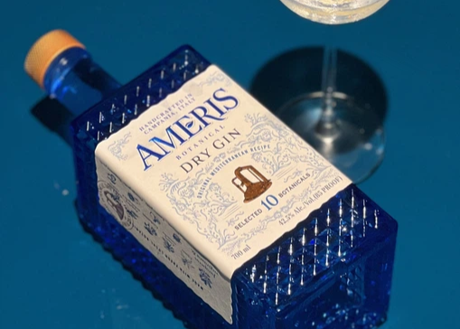Джин Ameris "Or MEDITERRANEAN RECIPE Blue" 0,700л. Алк.40% ТМ Ameris+