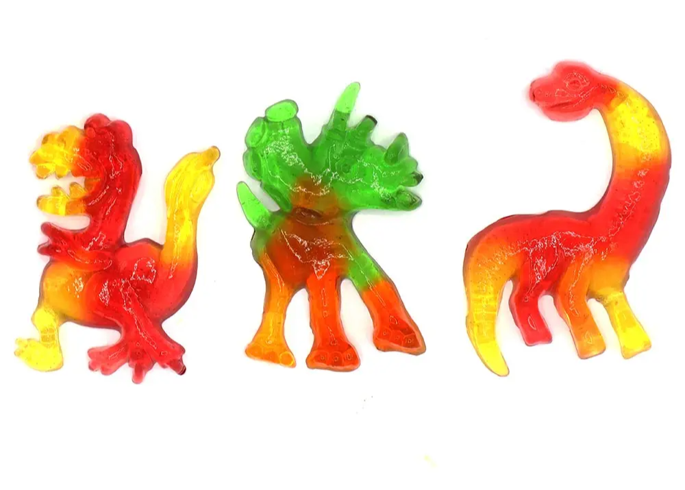 Цукерки желейні "Dino Jelly" блістер 11гр. ТМ Vidal+