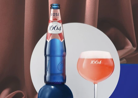 Kronenburg "Blank Rose 1664" 0,460л Алк.4,5% скло ТМ Calsberg+