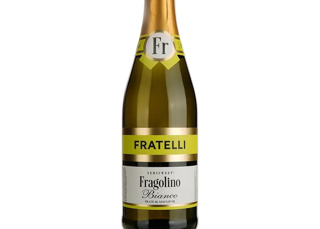 Ігристе Вино "Fragolino-Bianco" Біле Semi-Sweet 0.750л. Алк 6,0-6,9 ТМ Fratelli Wine+