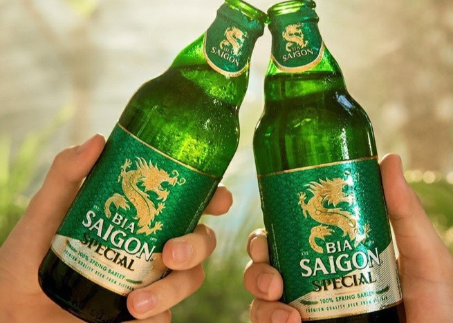 Пиво Bia Saigon "Special" 0.330л. Алк.4.9% ТМ Saigon-Beer+