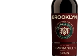 Вино Brooklyn "Tempranilo" червоне сухе 0,750л. Алк.11,5% ТМ La Mancha+