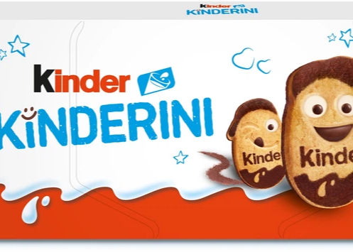 Шоколадне печиво Kinderini 25x4 100гр ТМ Kinder+