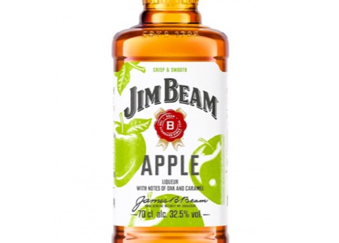 Лікер Jim Beam "Apple" 0.700л. Алк.32.5% ТМ Jim Beam+