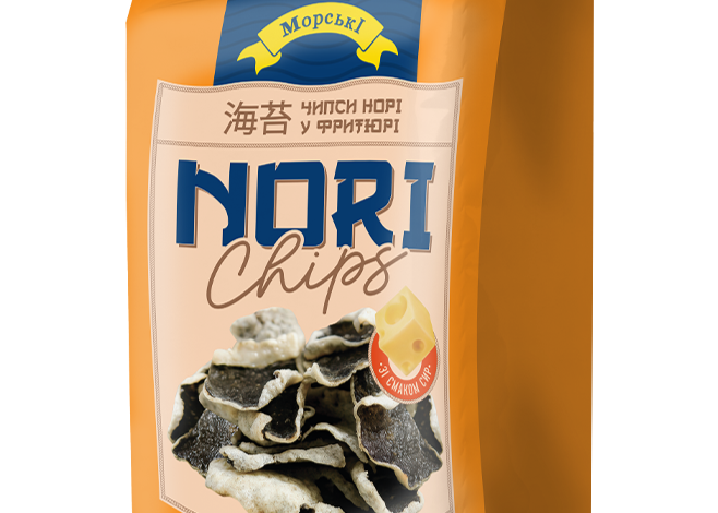 Чипси Nori "Сир" 0,25гр ТМ Морські+