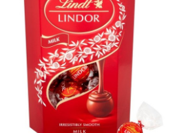 Цукерки шоколадні Lindt "Milk Irresistibly Smooth" 200гр. ТМ Lindt+