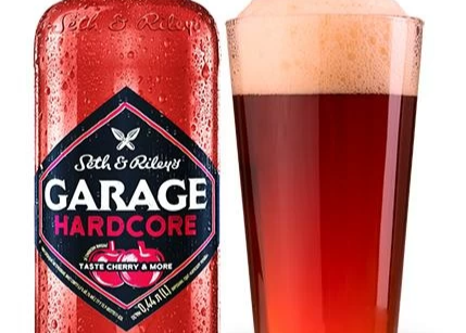 Пиво спеціальне Garage Hardcore "Cherry&More" 0,440л. Алк.4,4% скло ТМ Carlsberg Ukraine+