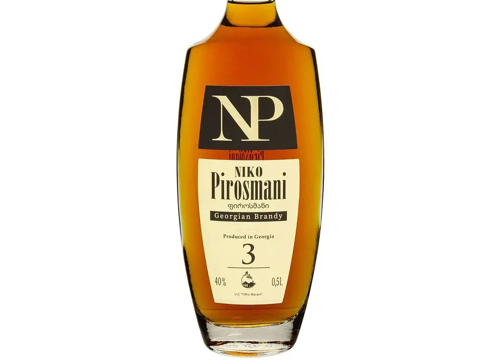 Бренді Niko Pirosmani 3* 40% 0.5л Грузія ТМ Niko Pirosmani