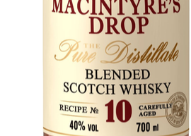 Віскі MacIntyre's "Drop №10" 0.700л. Алк.40% ТМ Global Spirits+