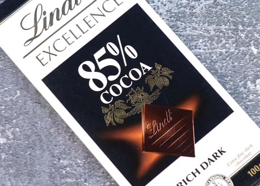 Шоколад LINDT EXCELLENCE RICH DARK "Cocoa 85%" 100г ТМ LINDT+