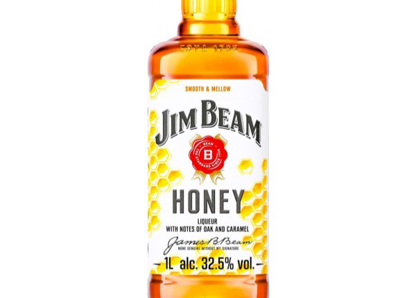 Лікер Jim-Beam "Honey" 1L Алк.32,5% ТМ Jim Beam+